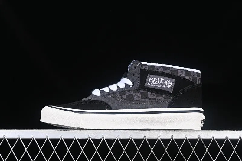All Categories Vans Vans Series Vans Mid Vans China Vans Half Cab 33 DX Black Gray Anaheim American Retro Casual Skateboard Shoes VN0A5KX6BPO